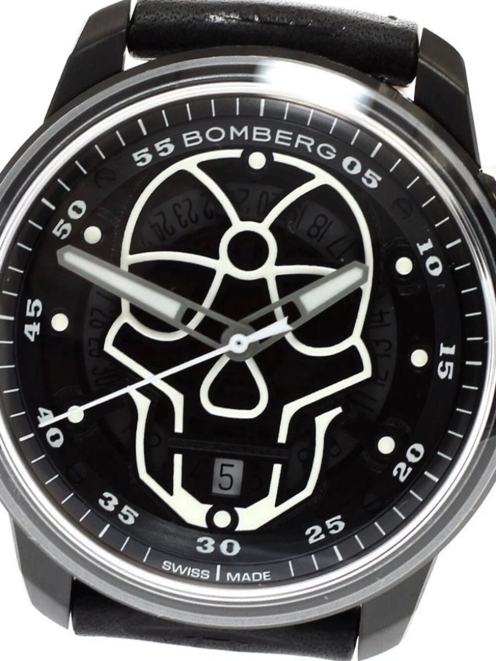 BOMBERG BB-01 Skull CT43APBA.23-3.11 Date Black Dial Automatic Men's _881462